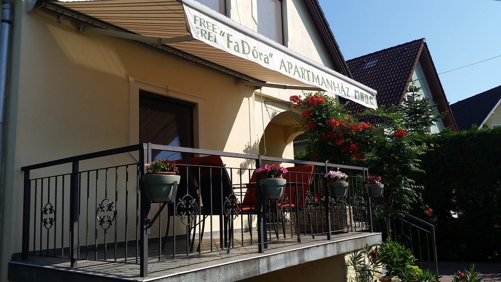 Fadora Apartman Tihany Εξωτερικό φωτογραφία